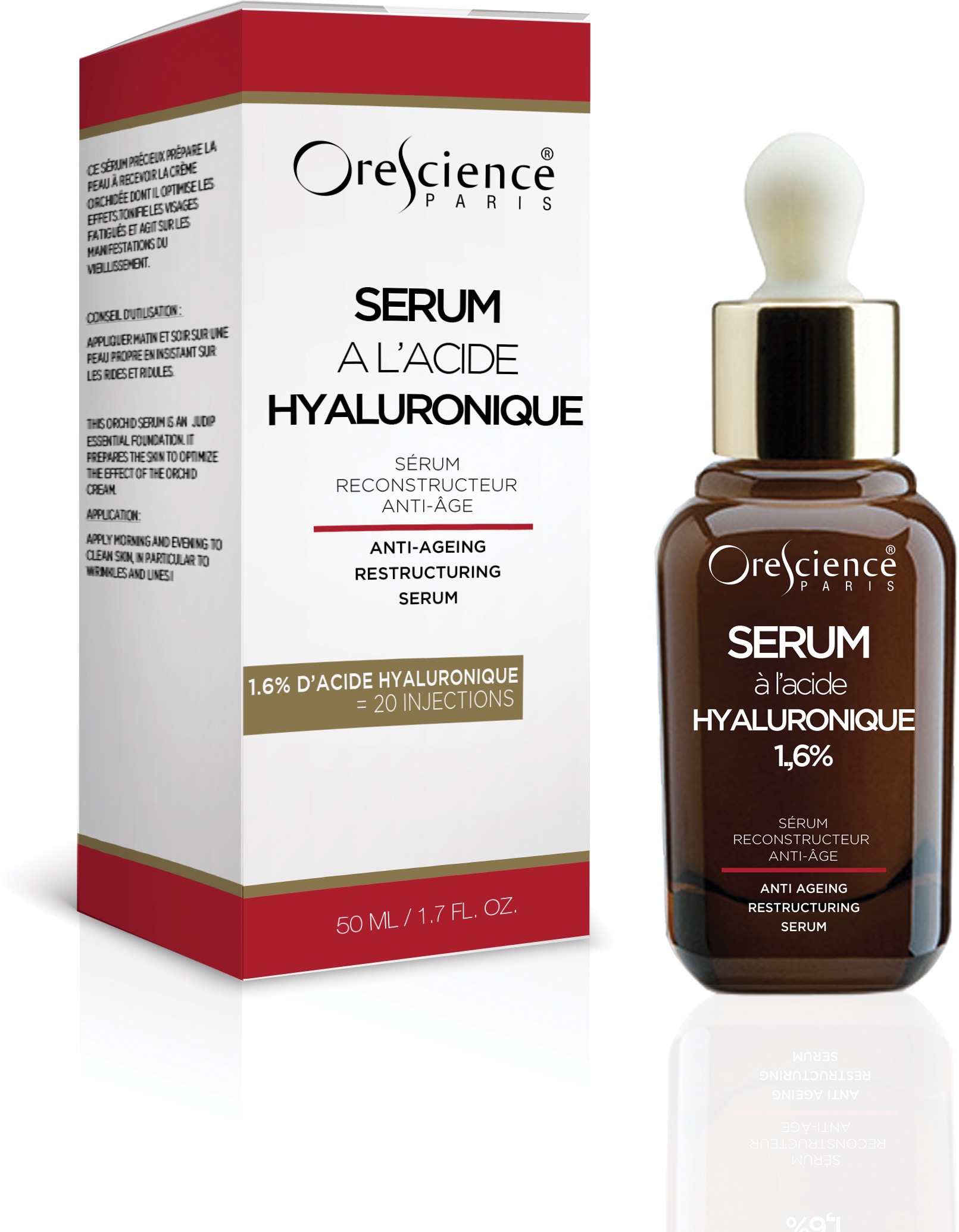 1,6 Hyaluronic Acid Serum All skins serum Orescience Lab