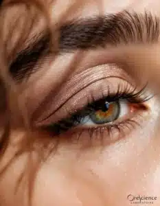 Peptide Eyelash Booster Serum enriched with SymPeptide® XLash, Matrixyl® 3000, Biotin, D-Panthenol and naturally derived active ingredients, developed by Orescience Laboratory.